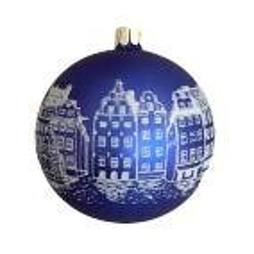 Hand -painted Christmas balls in fine Sweden motifs - 2
