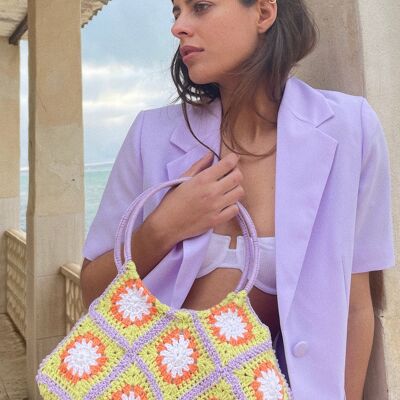 BOLSO MARIETA SS22 - LIMA / LILAC