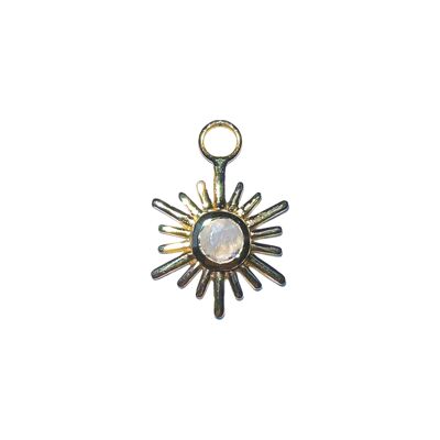 Ear charm sun moonstone - Sia