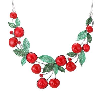 Kimiko cherry necklace