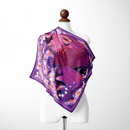 Butterfly Silk Scarf