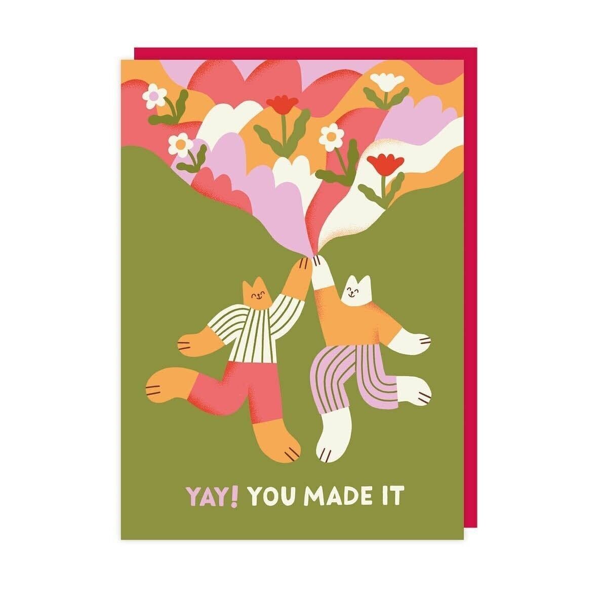 You Made It Cat Congratulazioni Confezione da 6