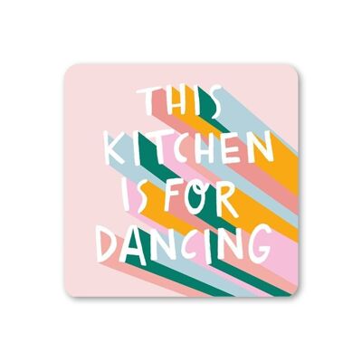 Pack de 6 posavasos This Kitchen is for Dancing