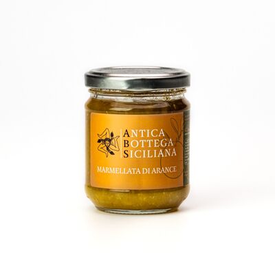 Sicilian orange marmalade 80% fruit - 220 g
