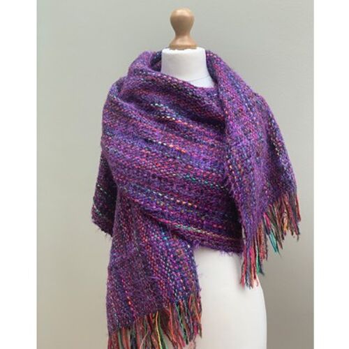 Shawl/Wrap Purple 15