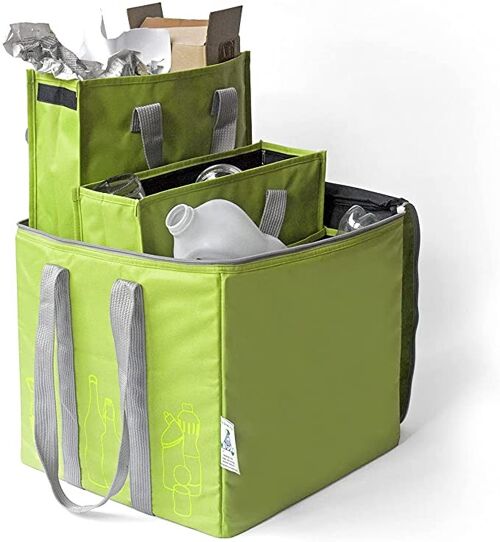 The Patented Green Pod Recycling Bag