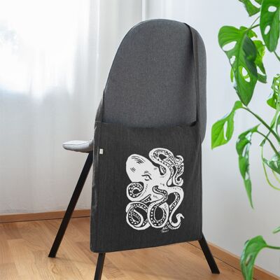 Shoulder Bag made from recycled material White Octopus