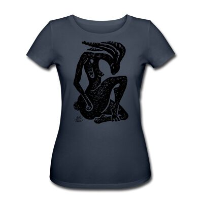 Women’s Organic T-Shirt Hare Spirit - navy - L