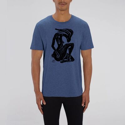 Men's t-shirt Hare Spirit - XL - Indigo
