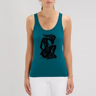 Hare Spirit Tank top - S - Ocean