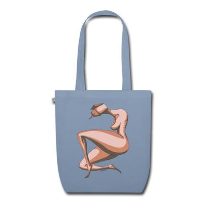 In the box EarthPositive Tote Bag - steel blue
