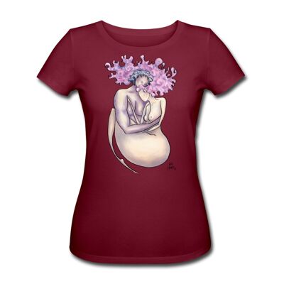 Lovers Women’s Organic T-Shirt - burgundy - S