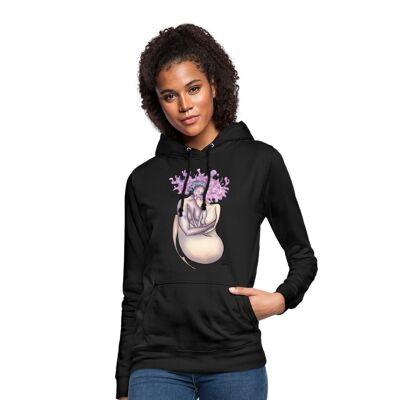 Women's Hoodie - black - S