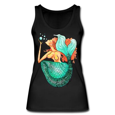 Mermaid Women’s Organic Tank Top - black - S