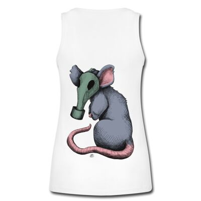 City Rat Women’s Organic Tank Top - white - L