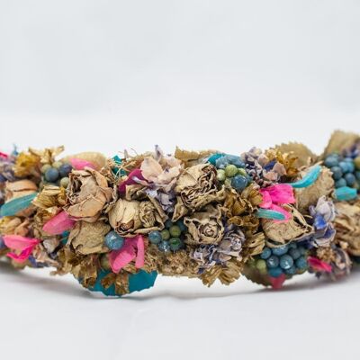 Artemisia floral headband