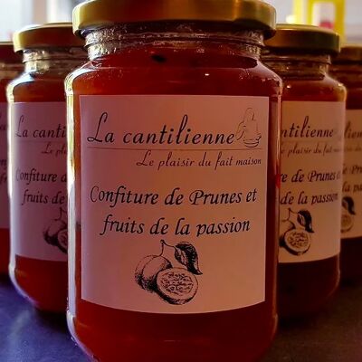 Confiture de Prunes et Fruits de la passion