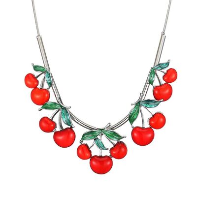Luna cherry necklace