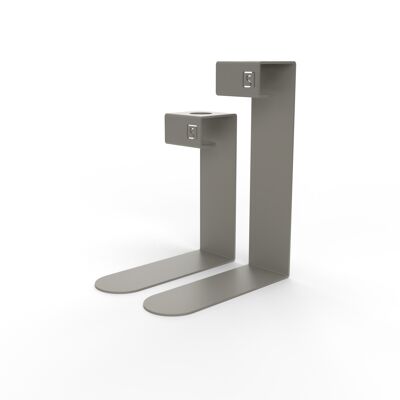 Candle Holder Mino Gray