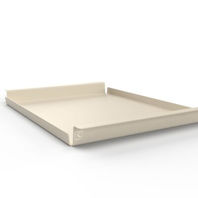 Flip Tray Large Pearl White