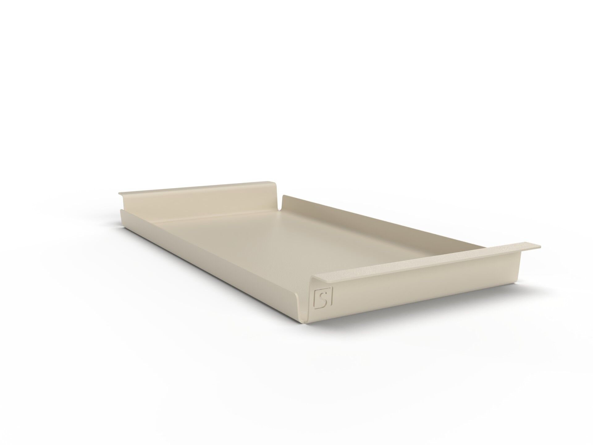 Flip Tray Medium perlweiß