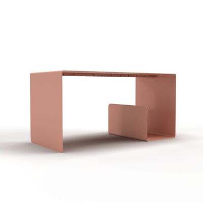 Glide Table Beige Red