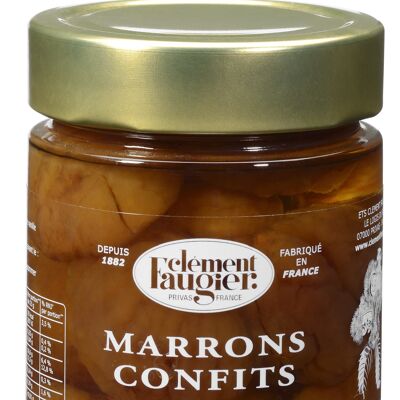 Candied chestnuts in syrup 275g glass jar