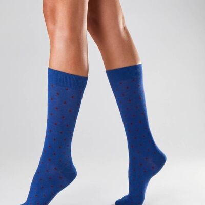 BeDots Blue – Socken aus 100 % Bio-Baumwolle