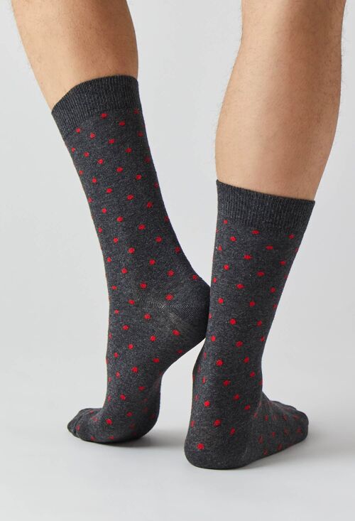 BeDots Grey - 100% Organic Cotton Socks
