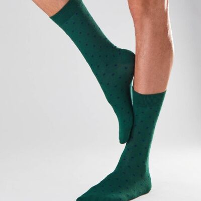 BeDots Green - 100% Organic Cotton Socks