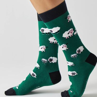 BeSheep Green – Socken aus 100 % Bio-Baumwolle