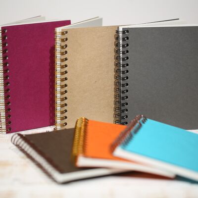 Spiral pocket notebook 13x10.5cm