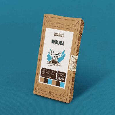 WASLALA 70% - chocolate ORGÁNICO