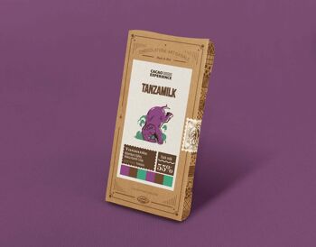 TANZAMILK 55% - Chocolat au lait BIO