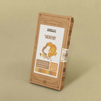 MORENO, Cioccolato bianco 40% - Cioccolato BIOLOGICO