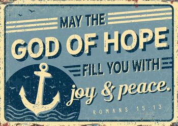 Carte postale - Dieu de l'espoir