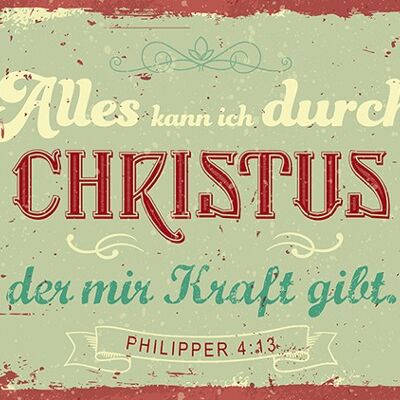 Mini - Alles kann ich durch Christus