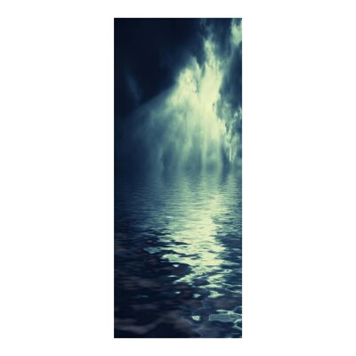 Autocollant de porte Mysterious Ocean Peel & Stick Vinyl Door Wrap Art Décor