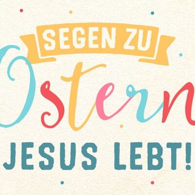 Mini - Easter - Jesus lives