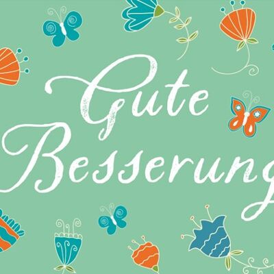 Mini - Gute Besserung (grün)