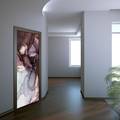 Adesivo per porte Peel & Stick Vinile per porte Wrap Art Decor 1