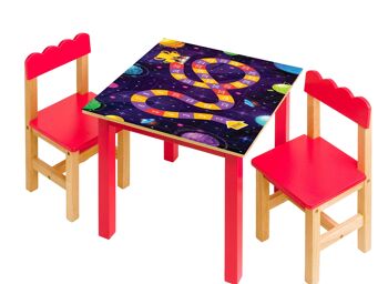 Plateau de jeu Galaxy pour enfants Couverture en vinyle laminé auto-adhésif pour tables de bureau 6