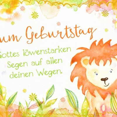 Big Blessing - Zum Geburtstag - Löwenstarken Segen