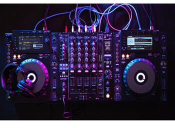 DJ Console Music Party Couverture en Vinyle Laminé Auto-Adhésif pour Bureau et Tables 1