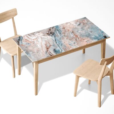 Marbre et inclusions Vinyle auto-adhésif laminé Table Desk Art Décor Cover