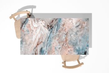 Marbre et inclusions Vinyle auto-adhésif laminé Table Desk Art Décor Cover 3