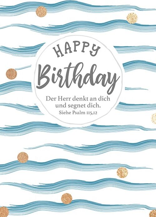 Big Blessing - Happy Birthday - Der Herr