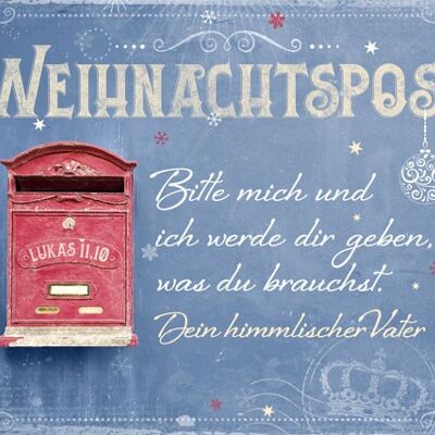 Postkarte - Weihnachtspost