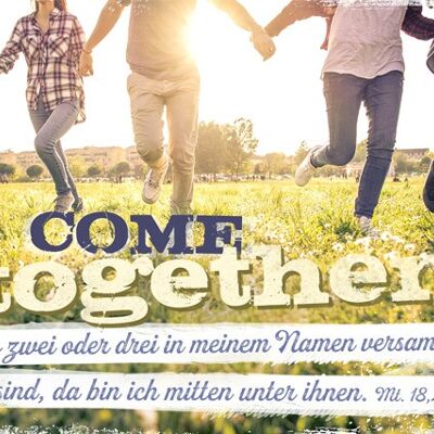 Postcard - Come together