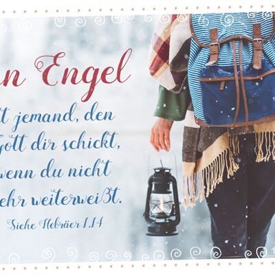 Postkarte - Ein Engel